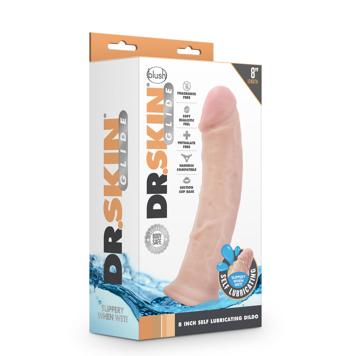 Gode réaliste Blush Dr Skin TPE Ø 3,4 cm